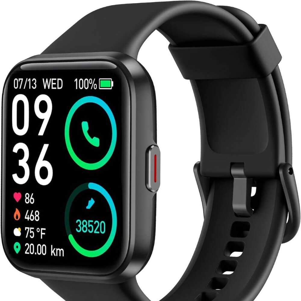 SKG V7 PRO Smart Watch Bluetooth Call 1,69 inch Fitness Tracker Waterproof Black